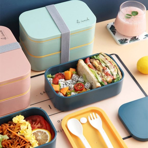 Collapsible Water Bottle & Bento Box Outdoor Combo Pack - Picture 4 of 10